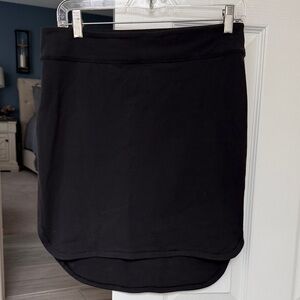 Lululemon Black High-Low Active Skirt
